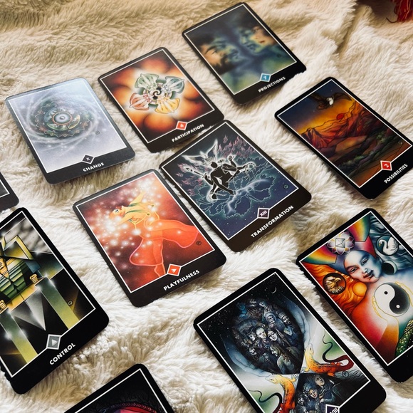 Osho Zen Tarot Transcendental Game of Zen Oracle deck Cards and Booklet - Picture 3 of 6